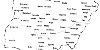 Нацртати скицу картице Нигерији