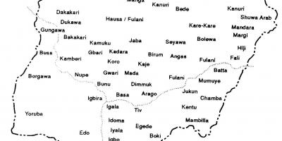 Нацртати мапу Нигерији